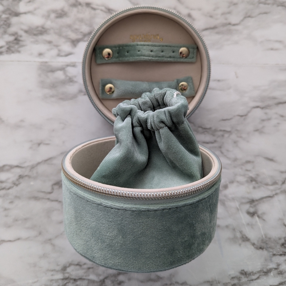 Spartina 449 Velvet Travel Jewelry Case Travel Jewelry Box Jewelry Holder